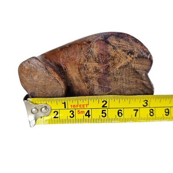 Hand-Carved Abstract Wooden Sculpture Of Woman Figure - Picture 10 of 10